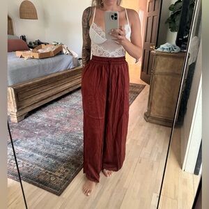 Zimmermann Wide Leg Silk Pants